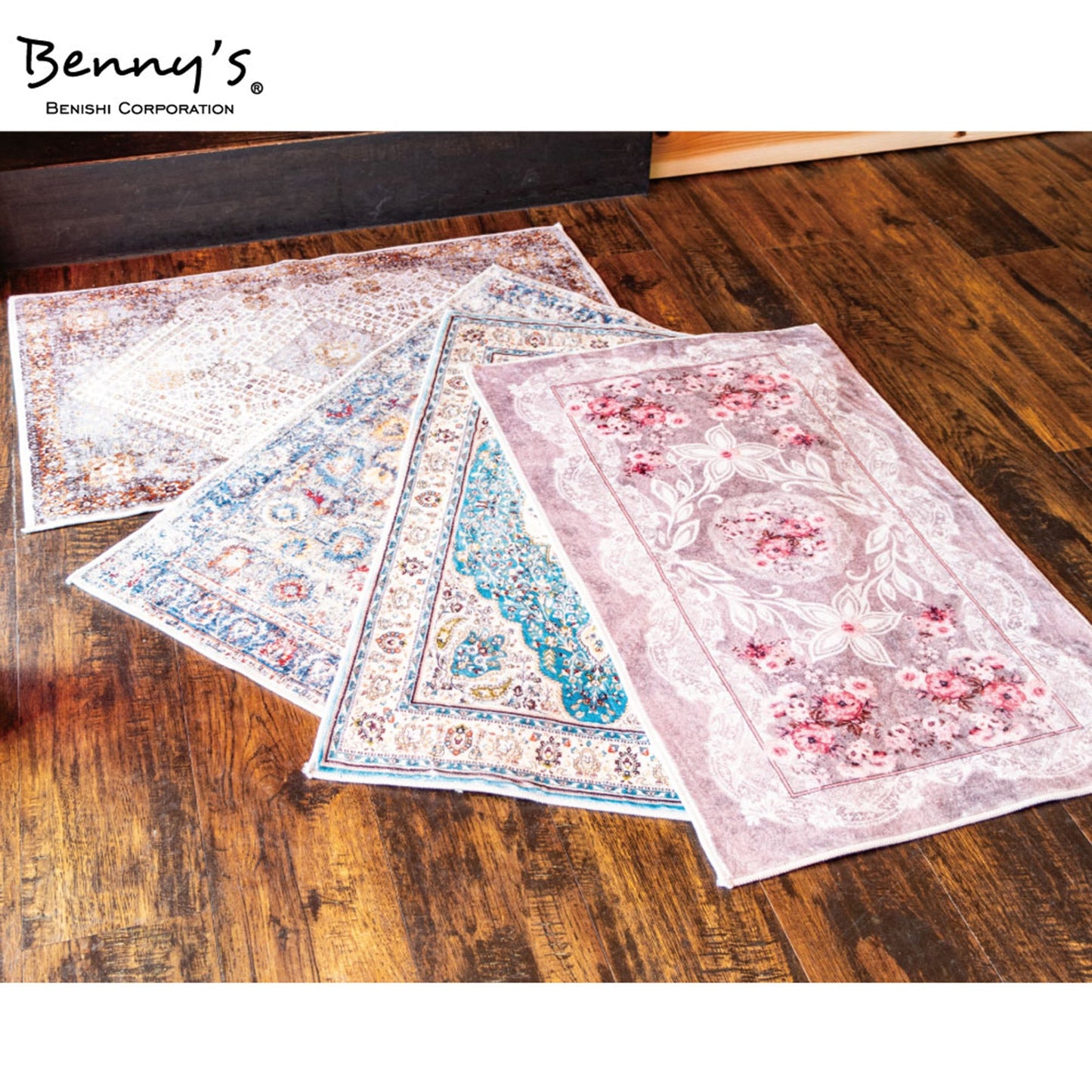 マイクロファイバーソフトタッチマット C ブラウン