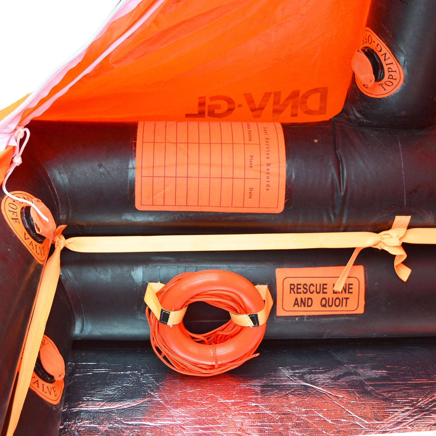 救命いかだ6人用コンテナタイプ