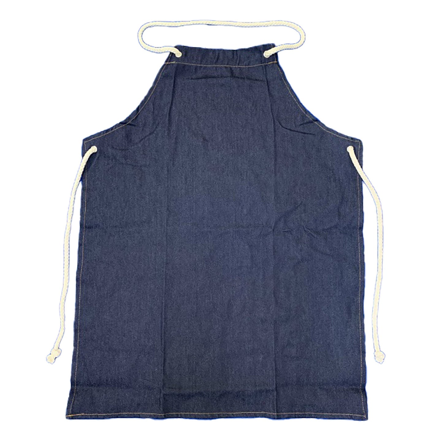 デニムエプロン フリーサイズポケット無し #410 10枚入り