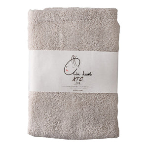 エアーかおる エクスタシー バスタオル 60×120 ふんわり 速乾 シルバー