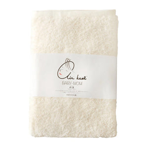 エアーかおる べビマム バスタオル 60×120 赤ちゃん用 柔らかい 繊細 アイボリー