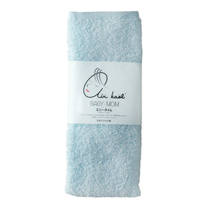 エアーかおる べビマム マルチタオル 34×120 赤ちゃん用 柔らかい 繊細 そよ風ブルー