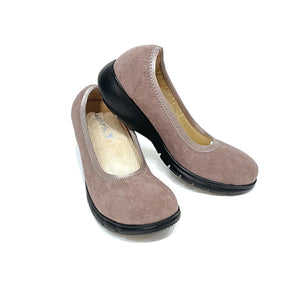 ラックラック 空飛ぶ洗えるパンプス 超軽量 撥水 丸洗いOK ベージュ 24.5cm