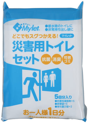 簡易トイレ マイレット P-300(5回パック×60個入)