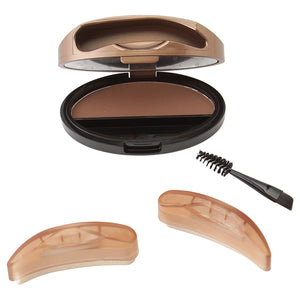 ニューアイブロウスタンプ 眉スタンプ 時短 左右対称 ナチュラルブラウン/ストレート