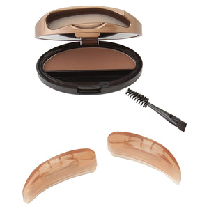 ニューアイブロウスタンプ 眉スタンプ 時短 左右対称 ナチュラルブラウン/アーチ