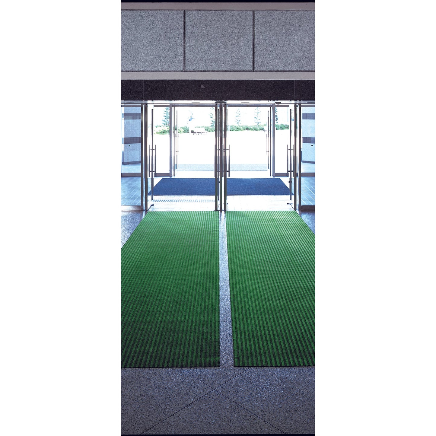 吸水ストライプマット 緑 3サイズ展開