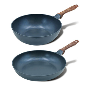 every U. 軽量強化フライパン 28cm+30cmセット