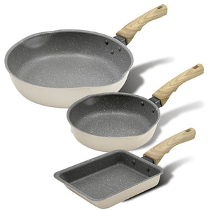 every U. 軽量フライパン 注ぎ口付き 20cm+26cm+玉子焼きセット