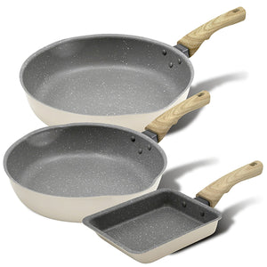 every U. 軽量フライパン 注ぎ口付き 26cm+28cm+玉子焼きセット