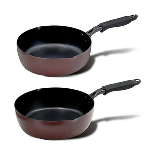 every U. 深型フライパン 24cm+26cmセット