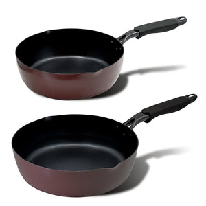 every U. 深型フライパン 26cm+28cmセット