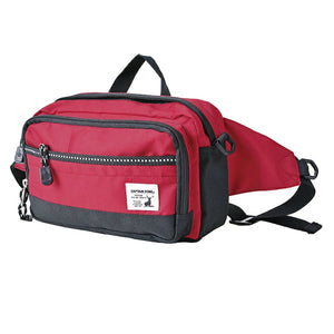 CAPTAIN STAG 2wayウエストバッグ 1265 レッド