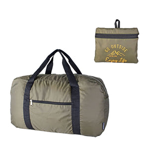 CAPTAIN STAG パッカブルボストンバッグ 40L 1336 カーキ