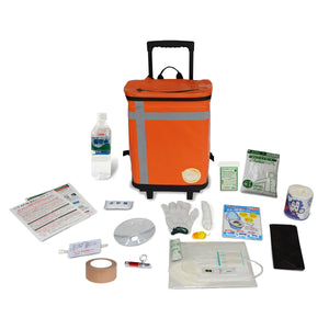 EX.48防災バッグ TANAKA防災士ブラザーズモデルS ベーシック(1人用) オレンジ