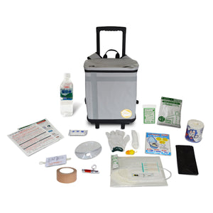 EX.48防災バッグ TANAKA防災士ブラザーズモデルS ベーシック(1人用) シルバーグレー