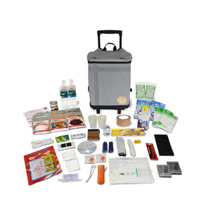 EX.48防災バッグ TANAKA防災士ブラザーズモデルM アドバンス(2人用) シルバーグレー