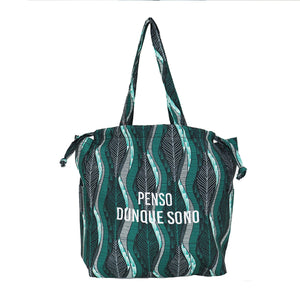 e.e.p.ラタプリントトート フォレスト/GR