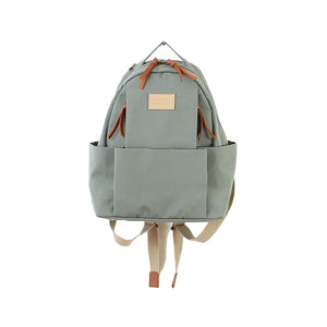 多収納にこだわった大人はっ水リュック セージグリーン