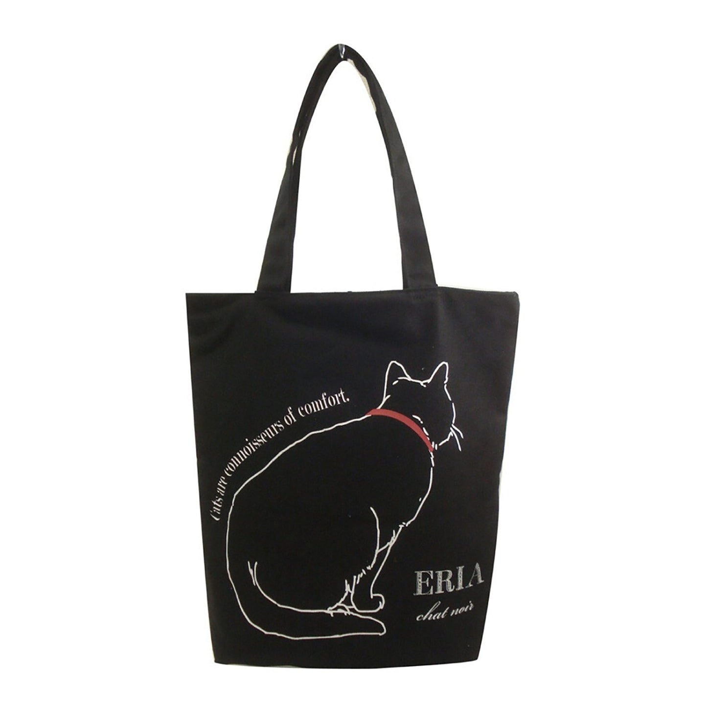 アニマルグラフィックトート Cat/BK