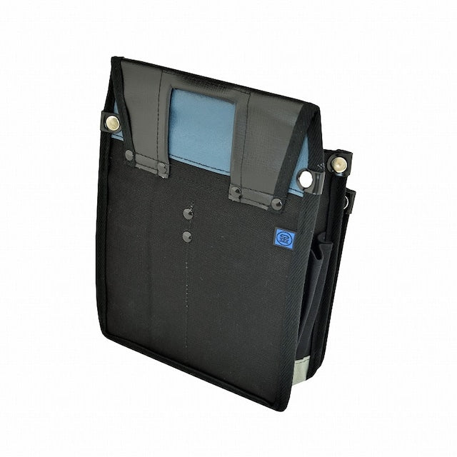 腰袋 内側ポケット付帆布 YK-01 黒