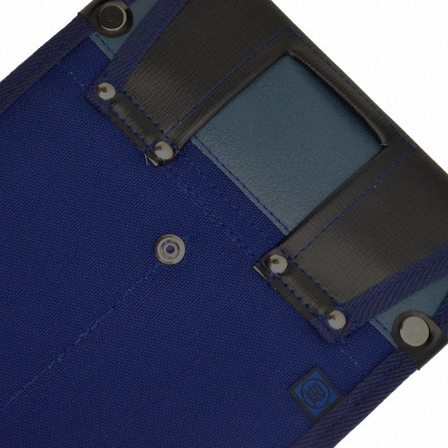 腰袋 内側ポケット付帆布 YK-06 青