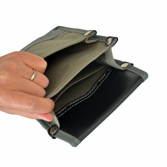 腰袋 内側ポケット付帆布/小型 YKⅡ-04