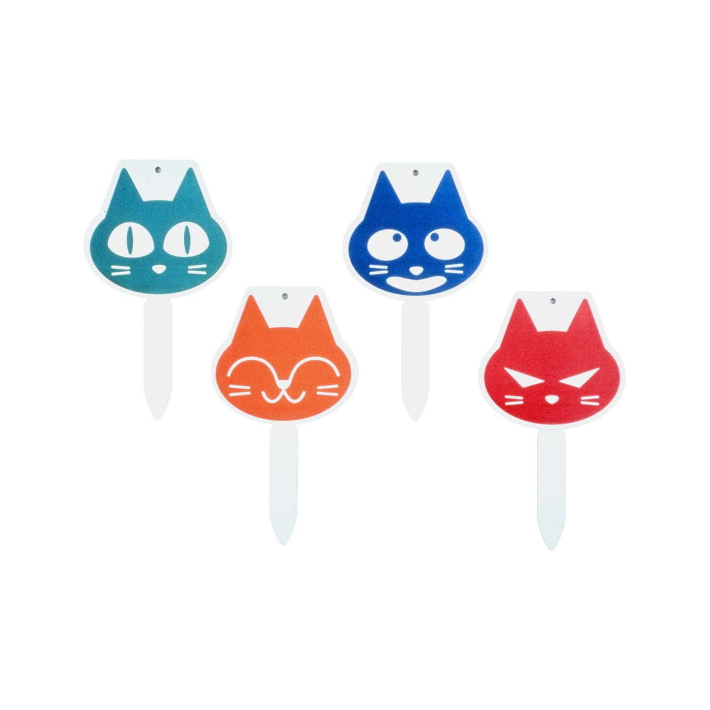 だめニャンプレート 4枚入 猫よけプレート