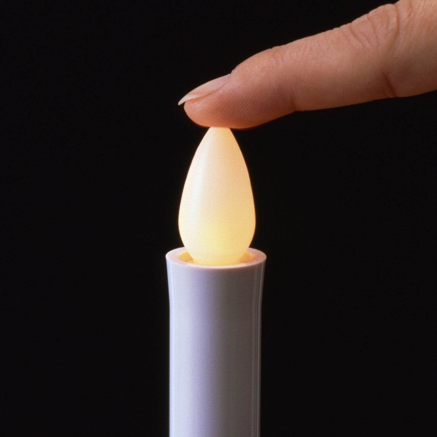 安心のろうそく(中)(2本入)ろうそく型LEDライト