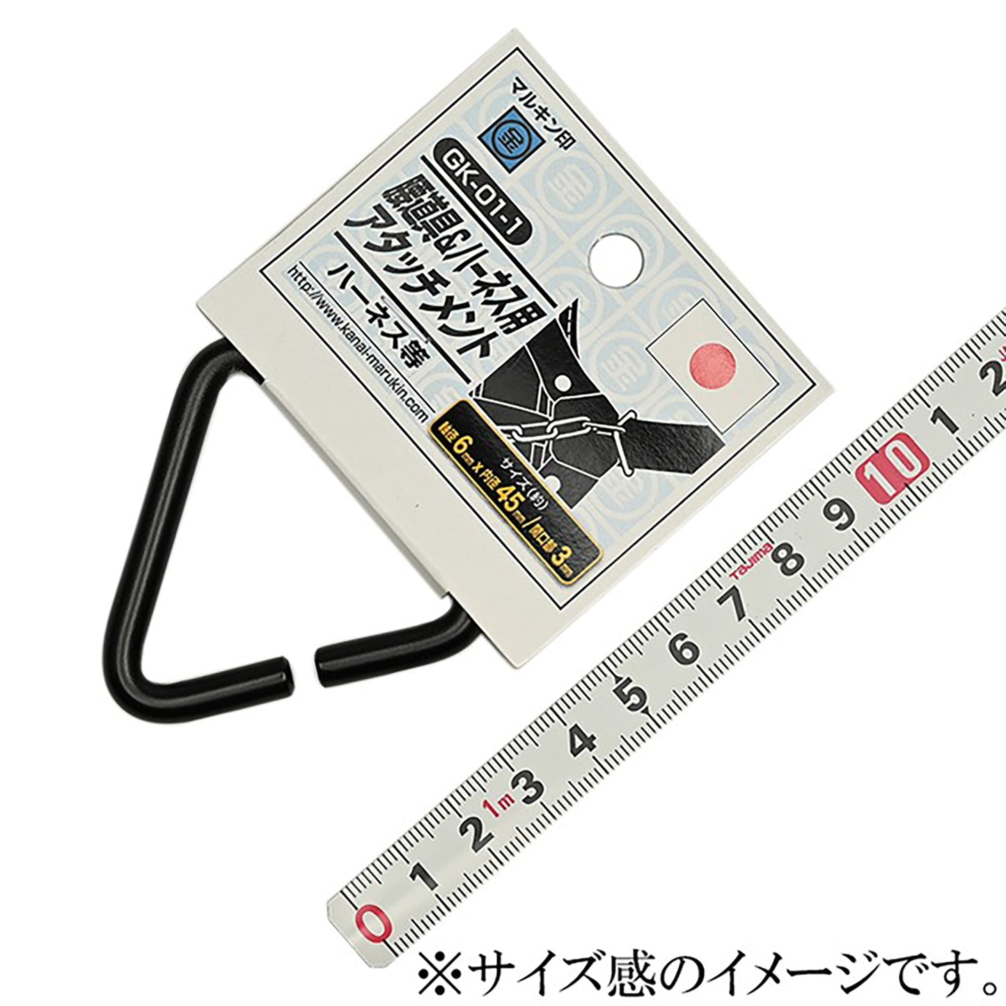 腰道具&ハーネス用アタッチメント GK-01-1 ブラック