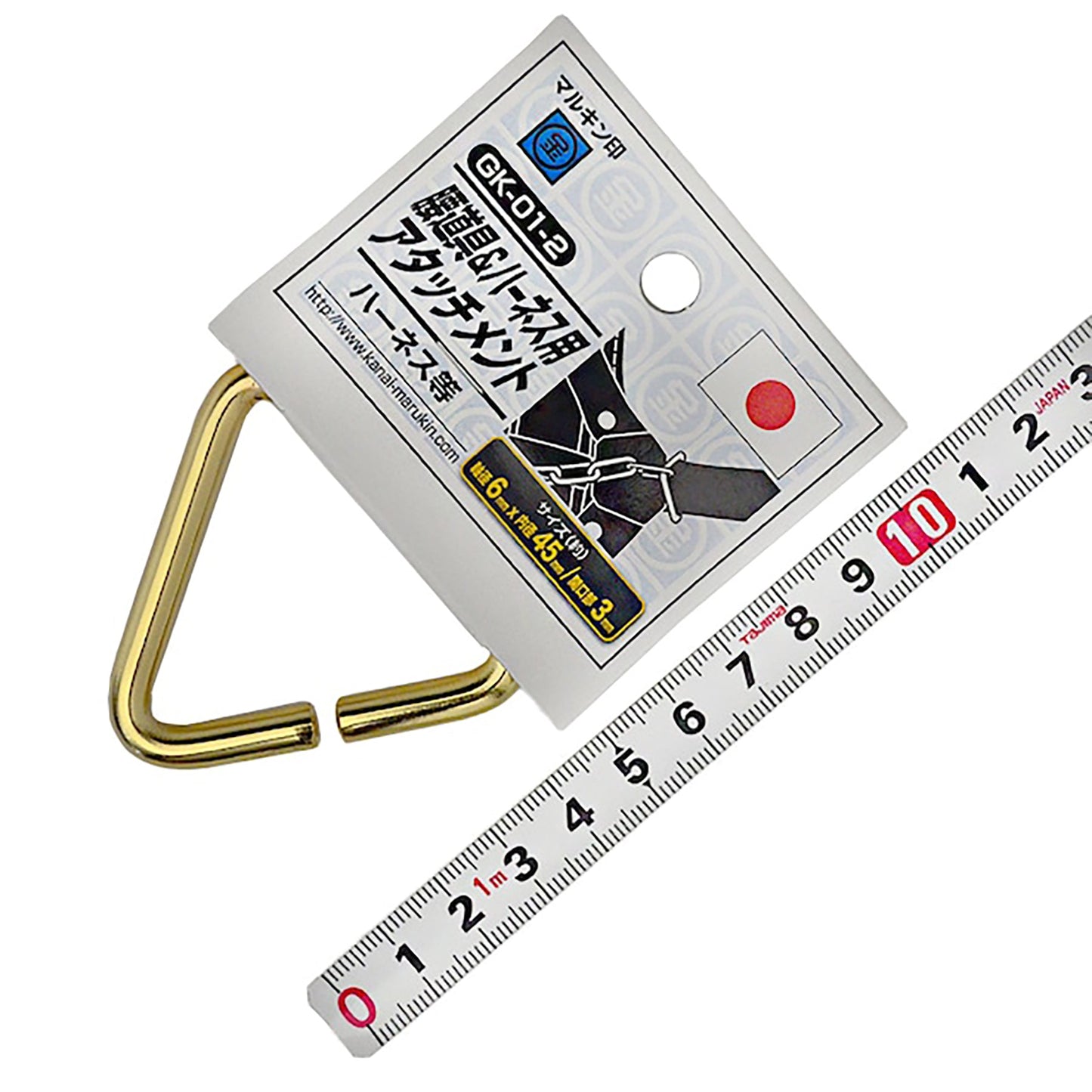 腰道具&ハーネス用アタッチメント GK-01-2 ゴールド