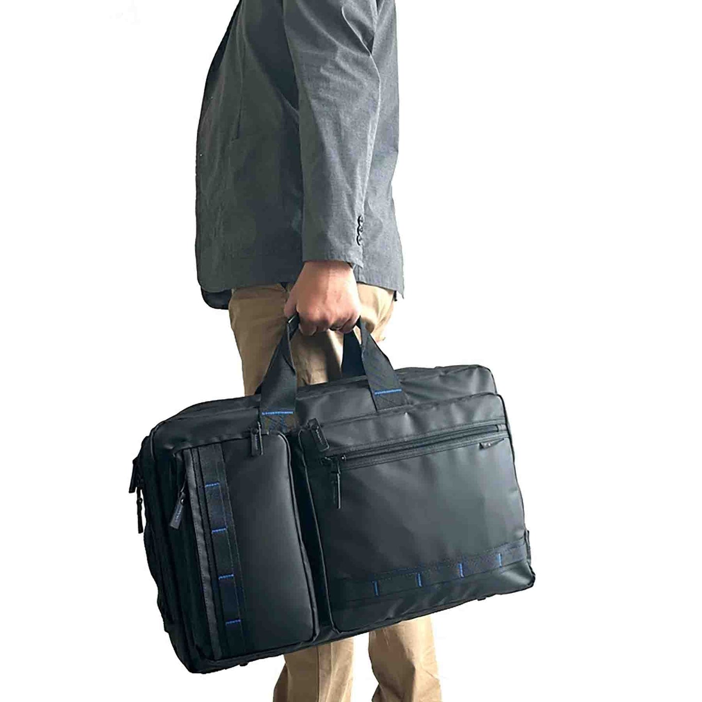 ROTHCO ブルーステッチ ハンガービジネスバッグ 45064 ネイビー