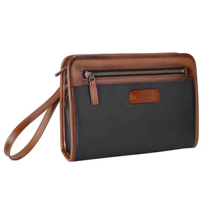 U.P renoma ナパロン 角ポーチ 20101 ブラック