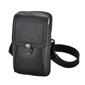 U.P renoma 革スマホ立カブセポーチ 20109 ブラック