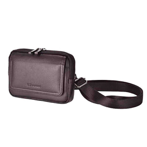 U.P renoma 革スマホ横前カブセポーチ 20111 チョコ