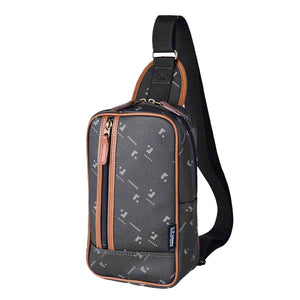 U.P renoma モノグラム ボディバッグ 20121 ブラック