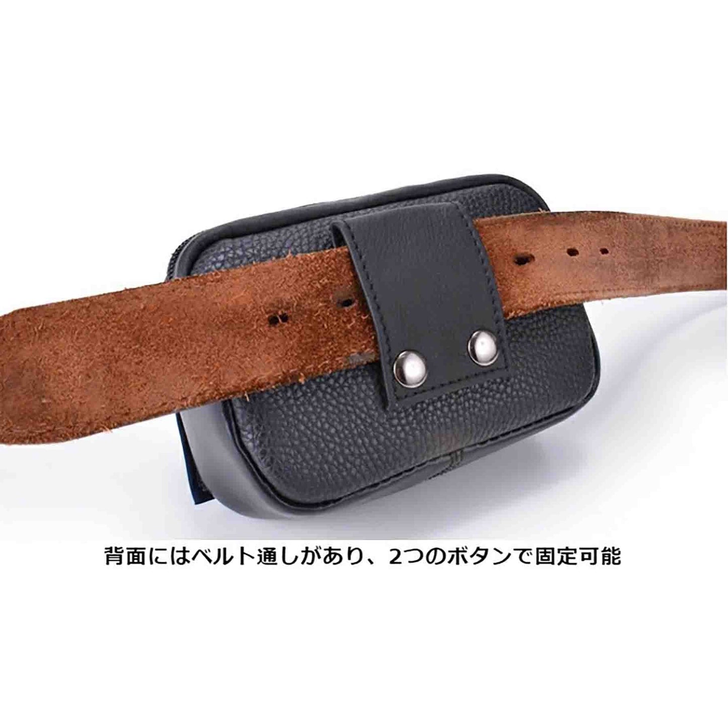 Troy Bros シュリンク ベツトポーチ横 7010 ブラック
