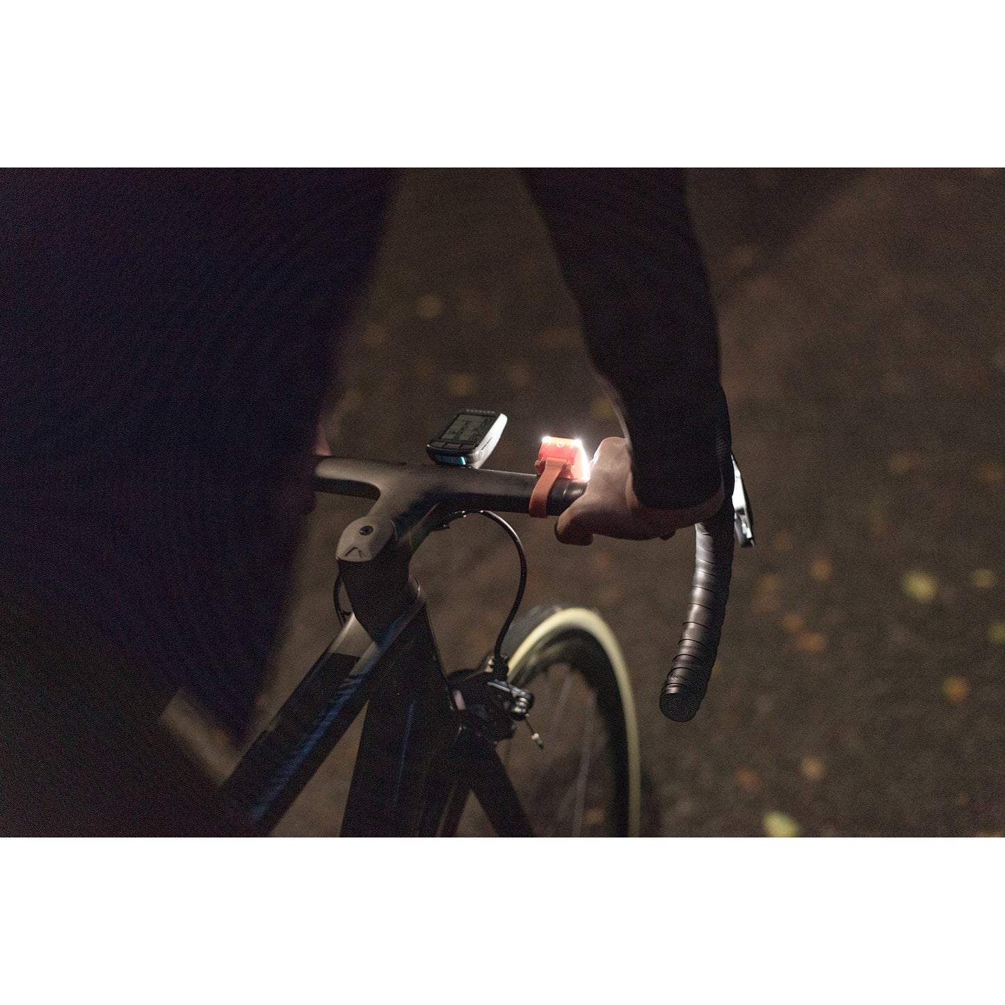 Curve Front Light 自転車用カーブフロントライト Black