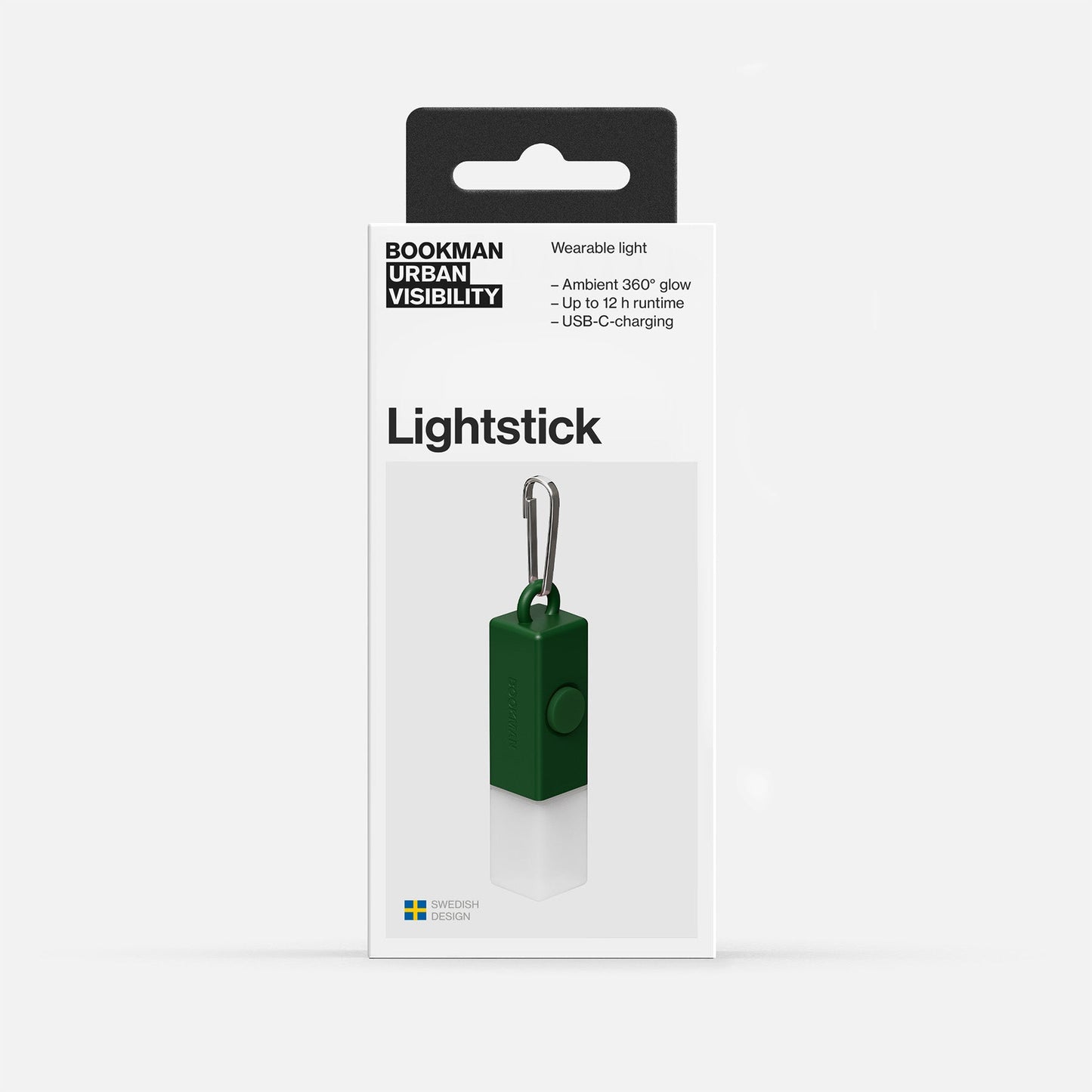 Lightstick 充電式防水LEDランプ USB-C&Paper packaging(FSC) Green