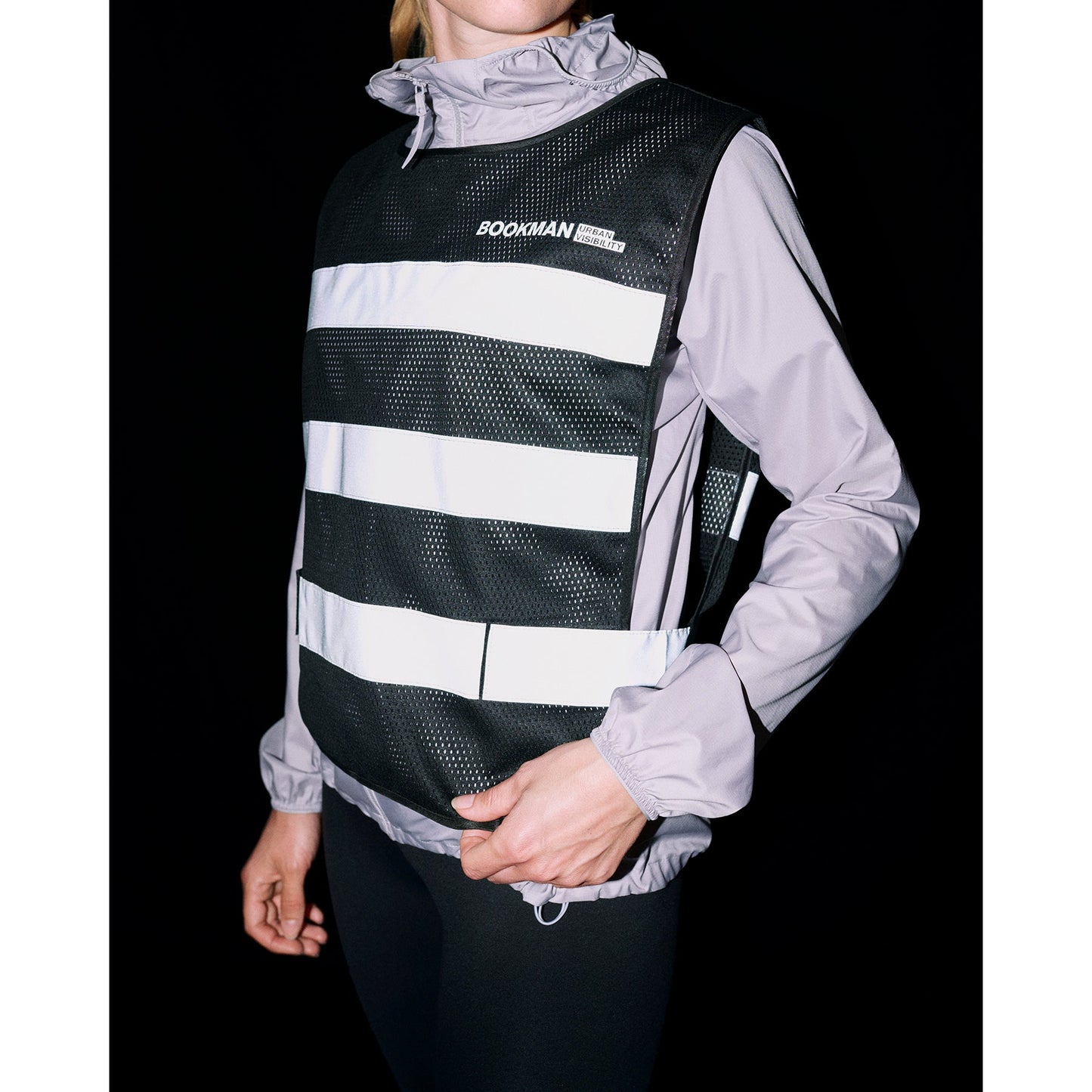 Reflective Vest リフレクティブベスト 反射ベスト Fluorescent Yellow M/L