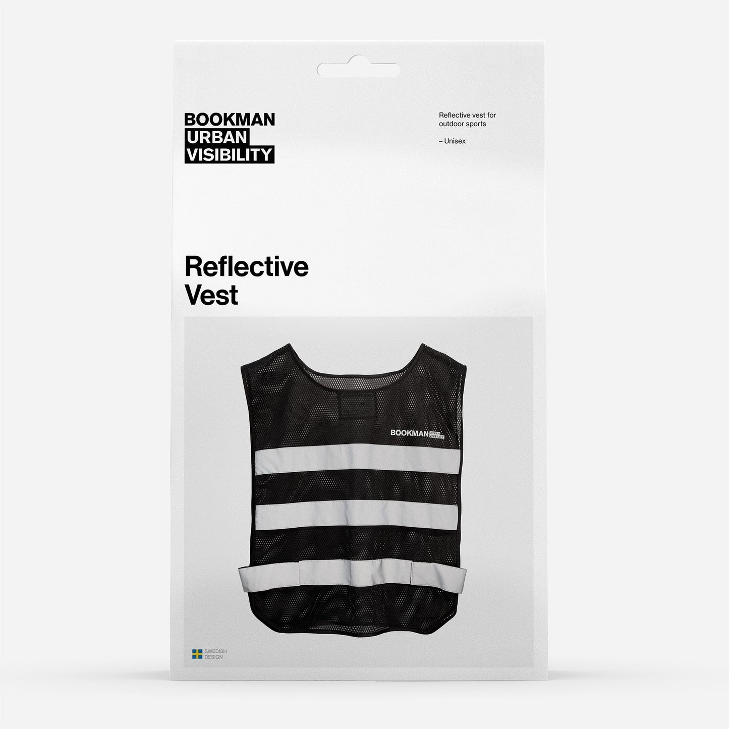 Reflective Vest リフレクティブベスト 反射ベスト Black XS/S
