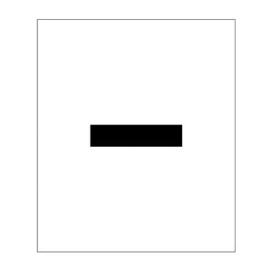 吹付けプレート ステンシル 文字高100 - マグネット