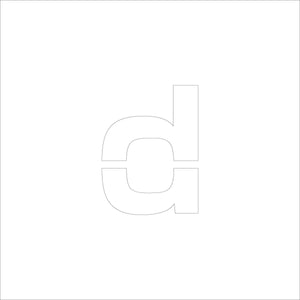 吹付けプレート ステンシル 文字高50 アルファベット小文字d マグネット