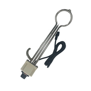 投げ込みヒーター 手元スイッチ付 1KW サーモ付 小