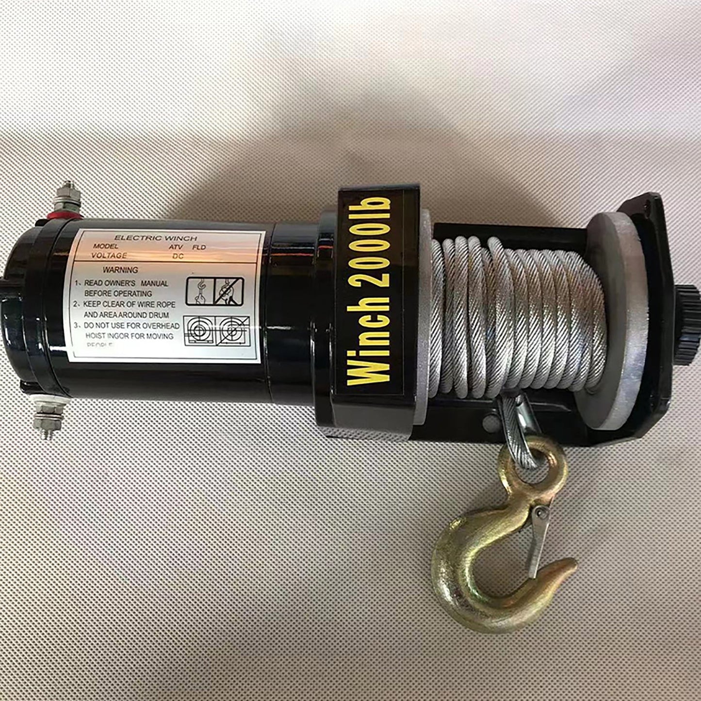 デジタルランド 電動ウインチ 車載電源対応 運搬作業 DIY 車修理 メンテナンス