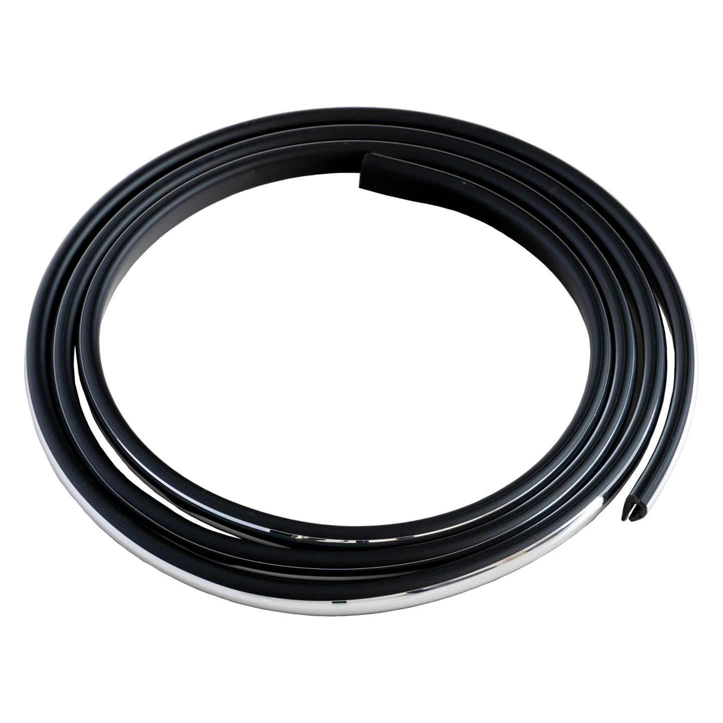 カー用品 U字型モール バイクモールU クローム