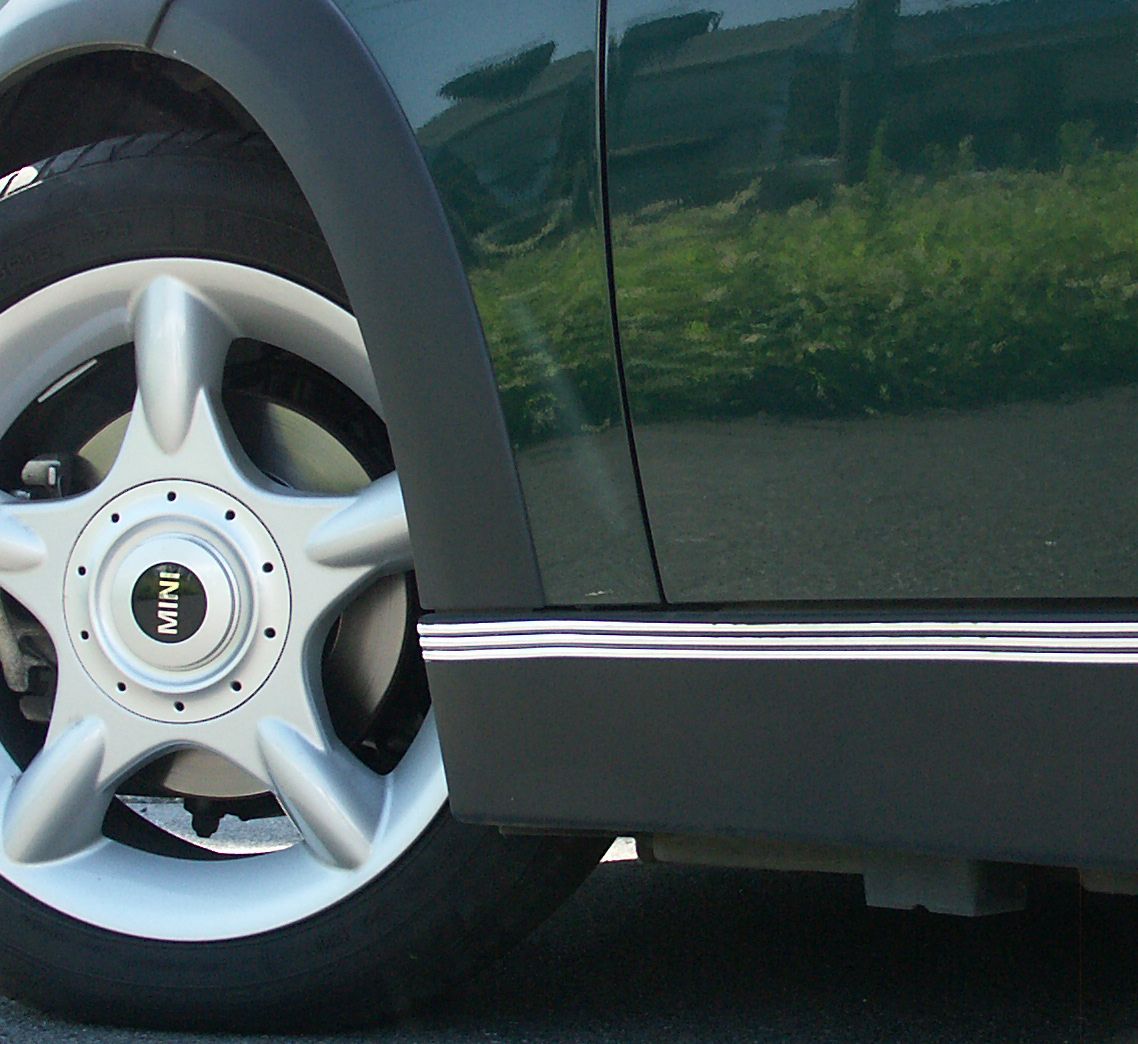 カー用品 3ラインモール CR 長さ2.5m幅6mm×3