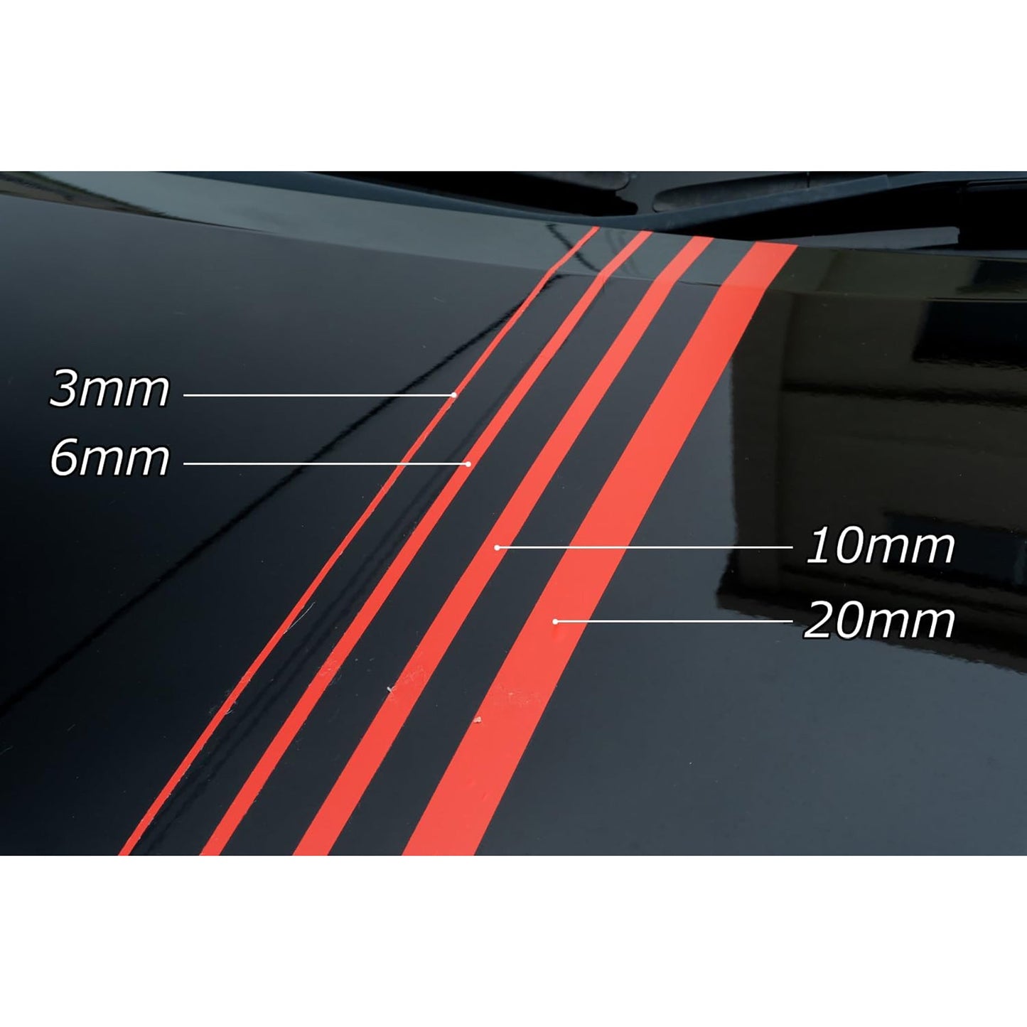 カー用品 カジュアルテープ RE 幅6mm×10m巻