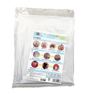 長袖プラスチックガウン 薄手タイプ 100枚入り Lサイズ