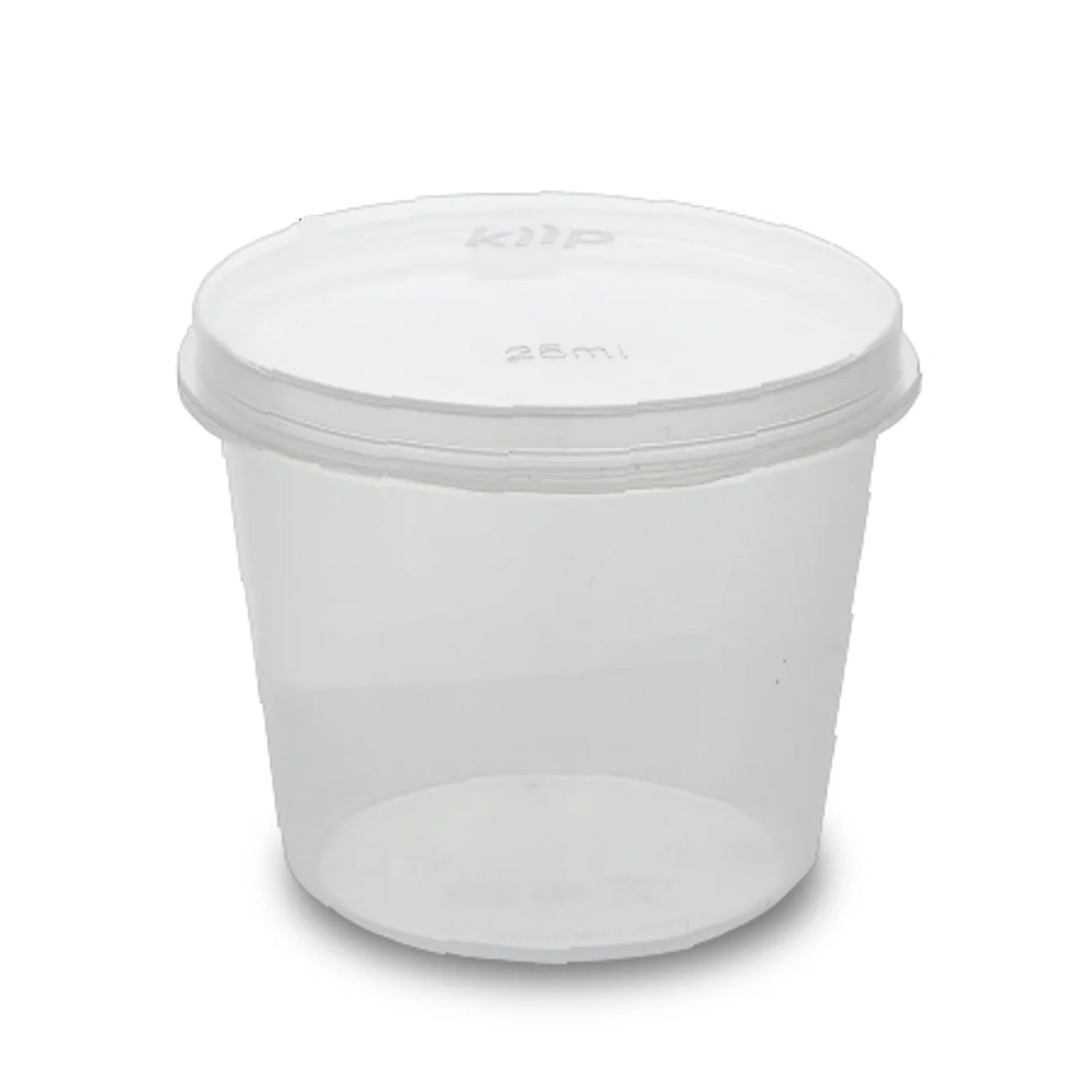 Kiip SLappeR キープスラッパー 保存容器 丸形 Sauceタイプ 25ml 1200個入り